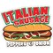Signmission Italian Sausage Decal Concession Stand Food Truck Sticker, 8" x 4.5", D-DC-8 Italian Sausage19 D-DC-8 Italian Sausage19 - alternate 1